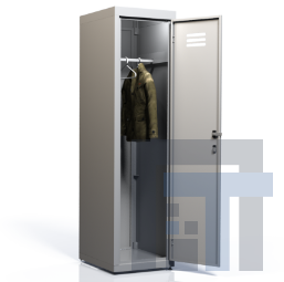Односекционный гардеробный металлический шкаф DION GARDI 400